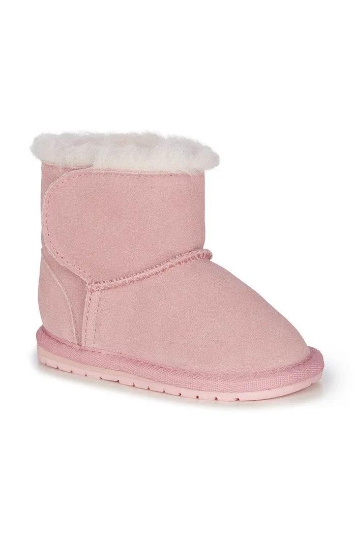 Bota de nieve de ante Emu Australia Toddle para niños