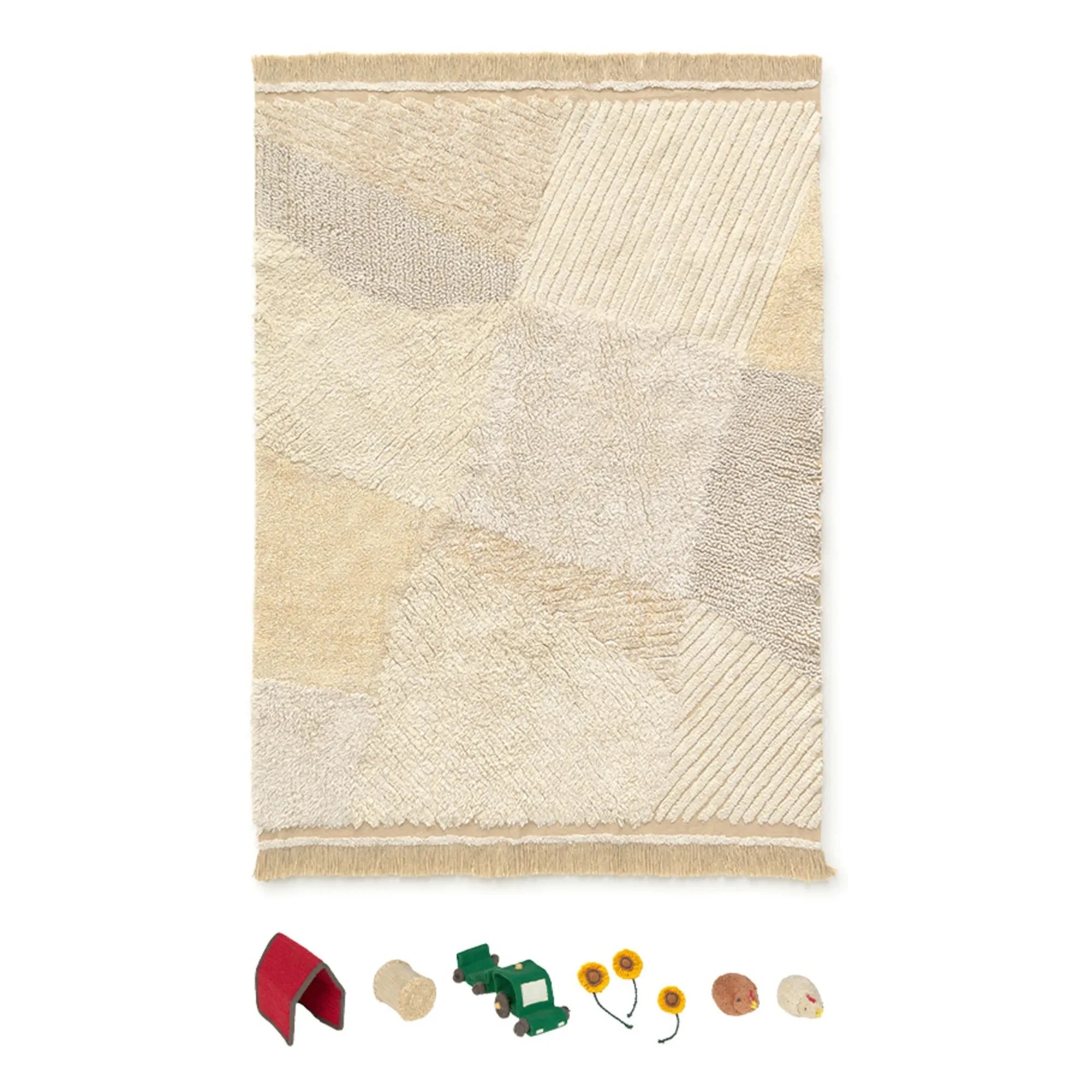 Lorena Canals - Alfombra Farm | Beige