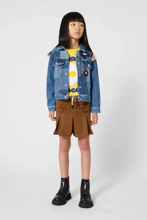 MARC JACOBS chaqueta vaquera de algodón para niños
