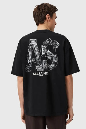 Camiseta de algodón AllSaints MIXTAPE
