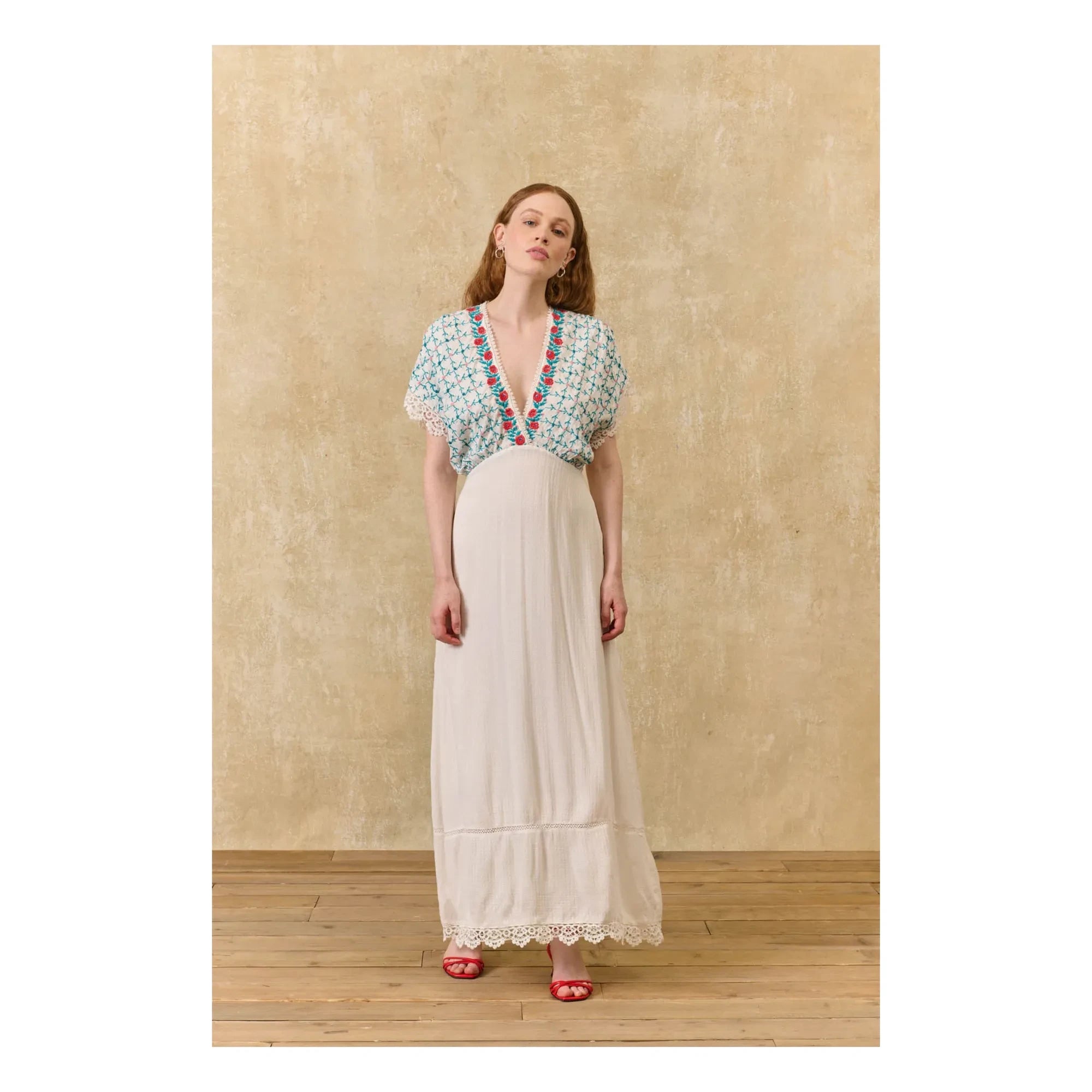 Louise Misha - Vestido Bejolie | Crema