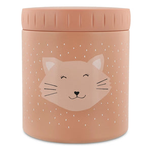 Trixie - Termo para snack de 500 ml Sra. Gato | Rosa