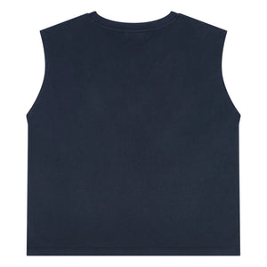 Smallable Woman - Camiseta sin mangas de algodón orgánico Freja | Negro