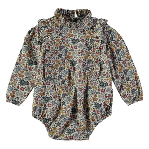 Risu Risu - Luiza Liberty Organik Pamuklu Tulum | Yeşil