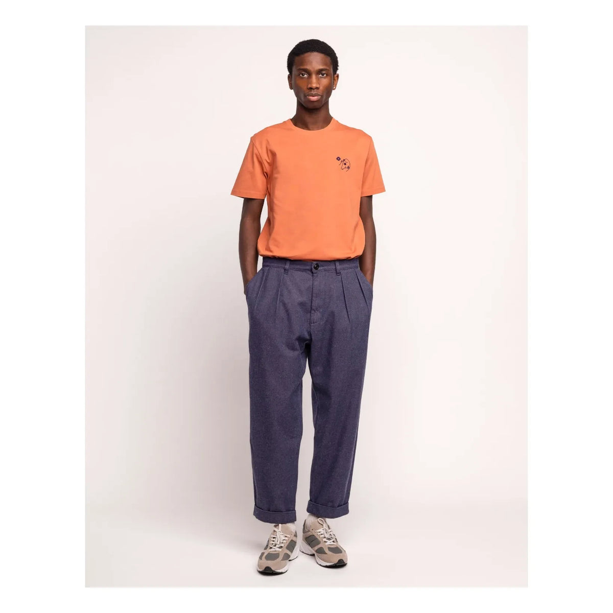 Olow - Sembo Pantalón | Gris azulado