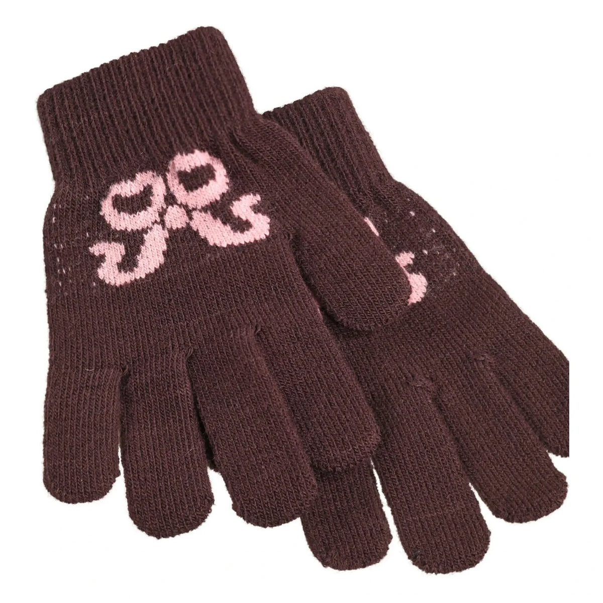 Molo - Guantes anudados Kaapo 2 pares | Marrón