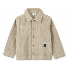 Liewood - Chaqueta de camisa de pana de algodón orgánico Paule | Beige