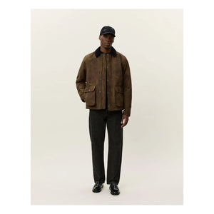 Les Deux - Chaqueta de algodón Montana AOP | Marrón