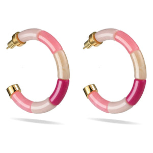 Parabaya - Pendientes Bola Personalizados | Rosa