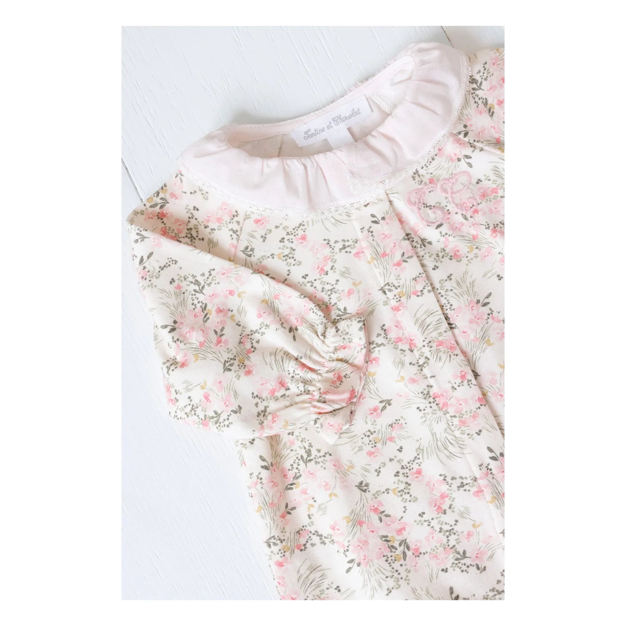 Tartine et Chocolat - Conjunto de pijama Jardín de Invierno | Rosa