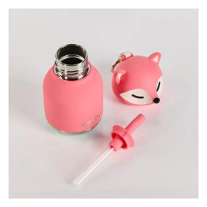 Asobu - Mini botella de acero inoxidable Renard | Rosa
