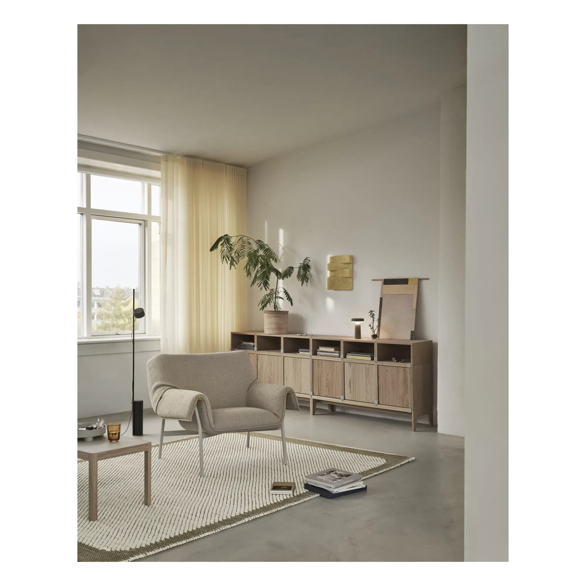 Muuto - Alfombra Pebble | Caqui