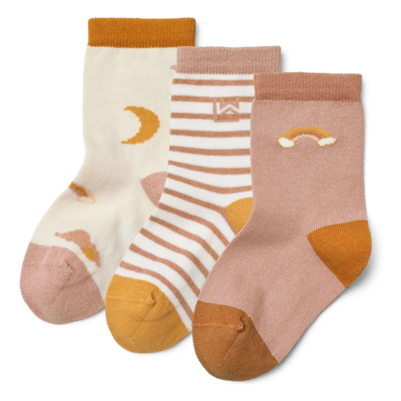 Liewood - Juego de 3 calcetines Dream | Rosa