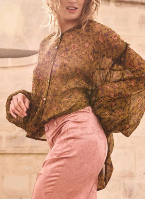 Mes Demoiselles - Blusa Ascent | Mostaza