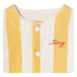 Tinycottons - Sudadera de algodón orgánico a rayas | Amarilla