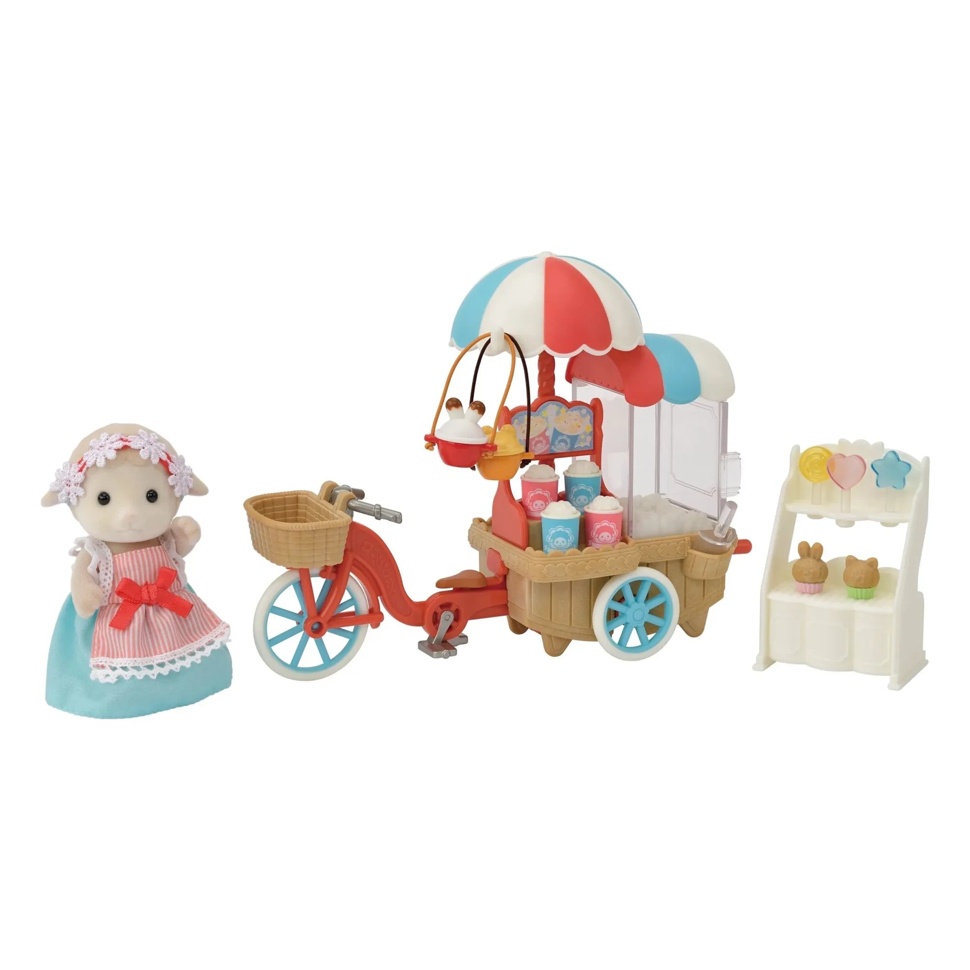 Sylvanian Families - Mamá oveja y puesto de palomitas