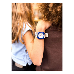Mini Kyomo - Reloj Tulips - Mini Kyomo x Taxi Brousse | Rojo