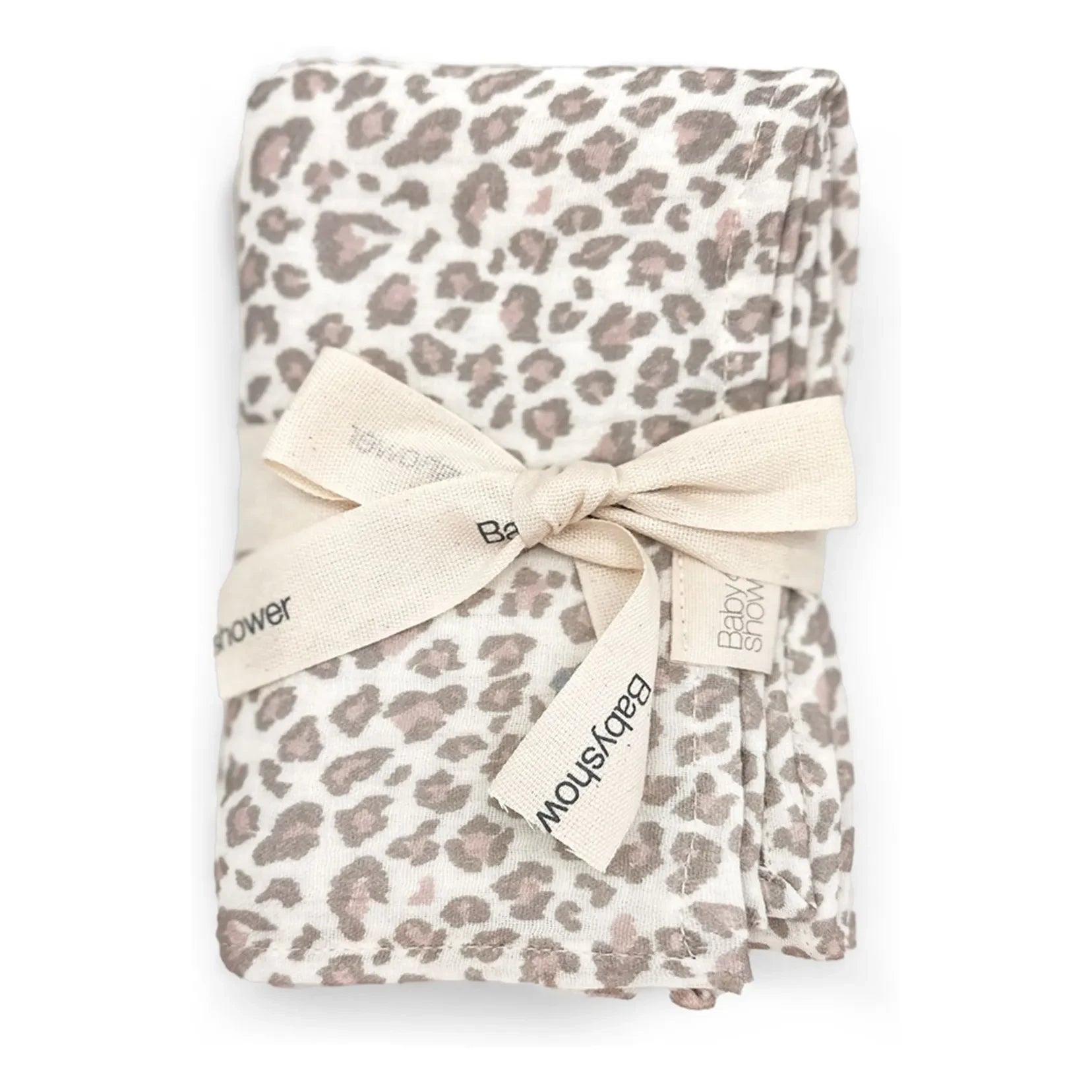 Babyshower - Pañales Leopardo - Set de 3 | Crudo