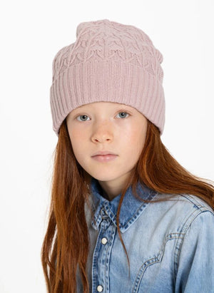 Hundred Pieces - Gorra de lana Merinos Sierra | Rosa
