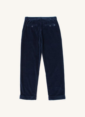 Edmmond Studios - Pantalón de terciopelo Jorge | Azul oscuro