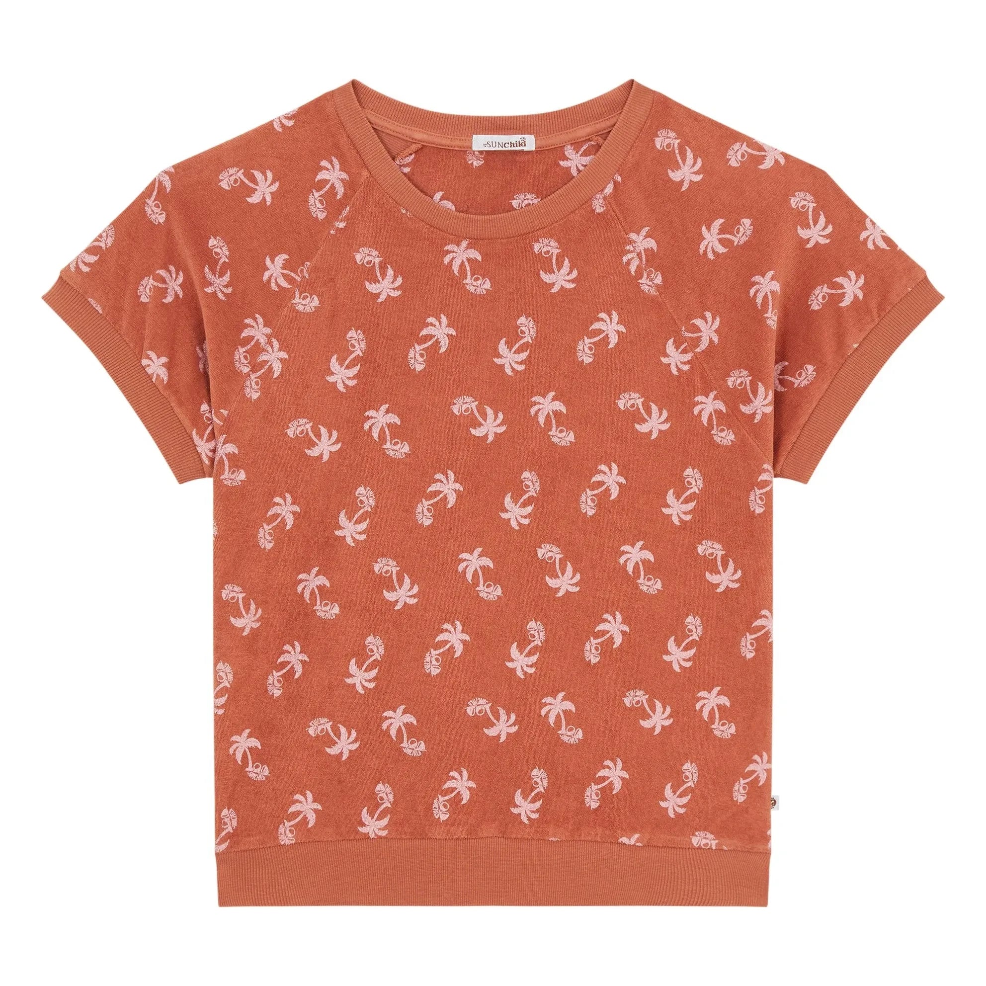Sunchild - Sudadera de manga corta Jaco Eponge | Terracota