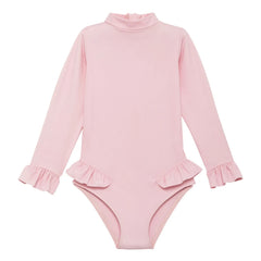 Lison Paris - Bañador de fibra reciclada con protección UV | Rosa claro