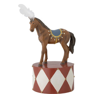 Bloomingville Mini - Flor Horse Süsleme | Kırmızı