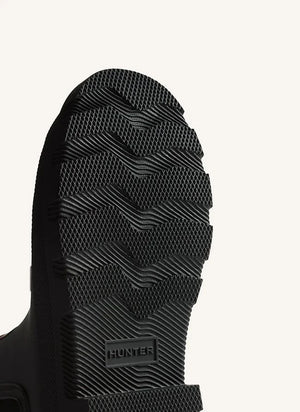 Hunter - Botas Chelsea Downpour Cortas | Negro