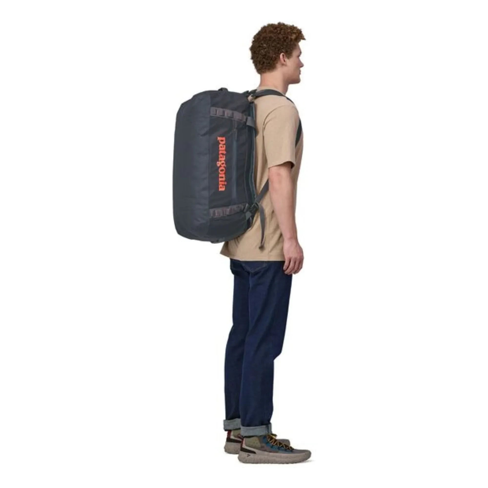 Patagonia - Bolsa de viaje Black Hole 55L Fibra Reciclada | Azul Noche