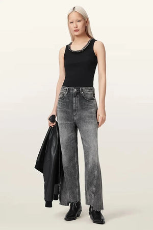 Top de algodón Lucy para mujer de AllSaints