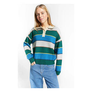 Indee - Suéter Polo de Punto | Verde