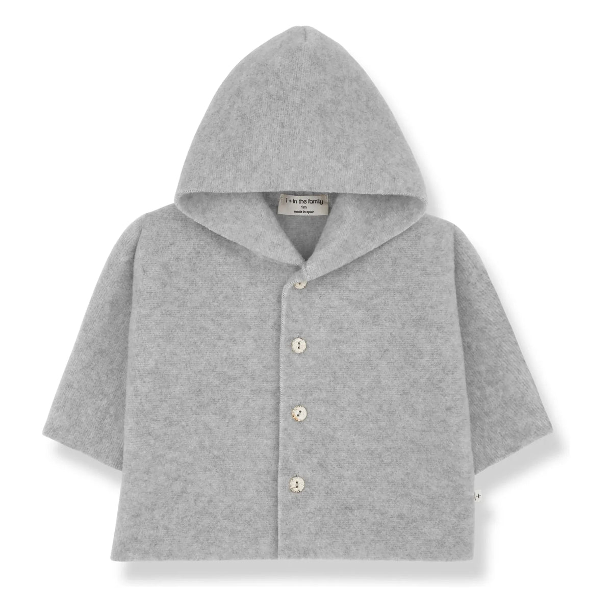 1+ en la familia - Chaqueta de bambú Ayala | Gris claro