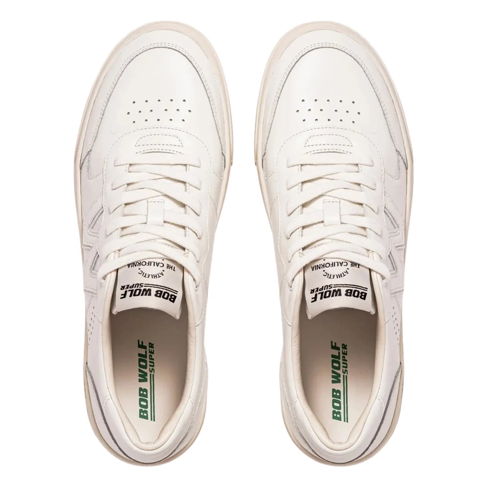 Bob Wolf - Zapatillas de cuero Legacy | Blanco
