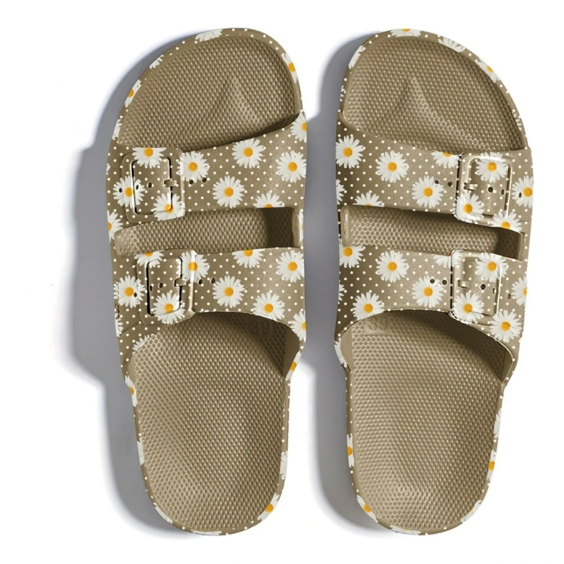 Freedom Moses - Elegantes Sandalias Florales | Caqui