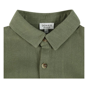 Donsje - Camisa de lino Brammie | Heather White