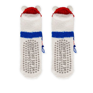 Legami - Calcetines de Navidad para Niños Oso Polar - ¡Un Ajuste Perfecto!