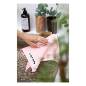 Bongusta - Toalla de invitados Naram | Rosa empolvado