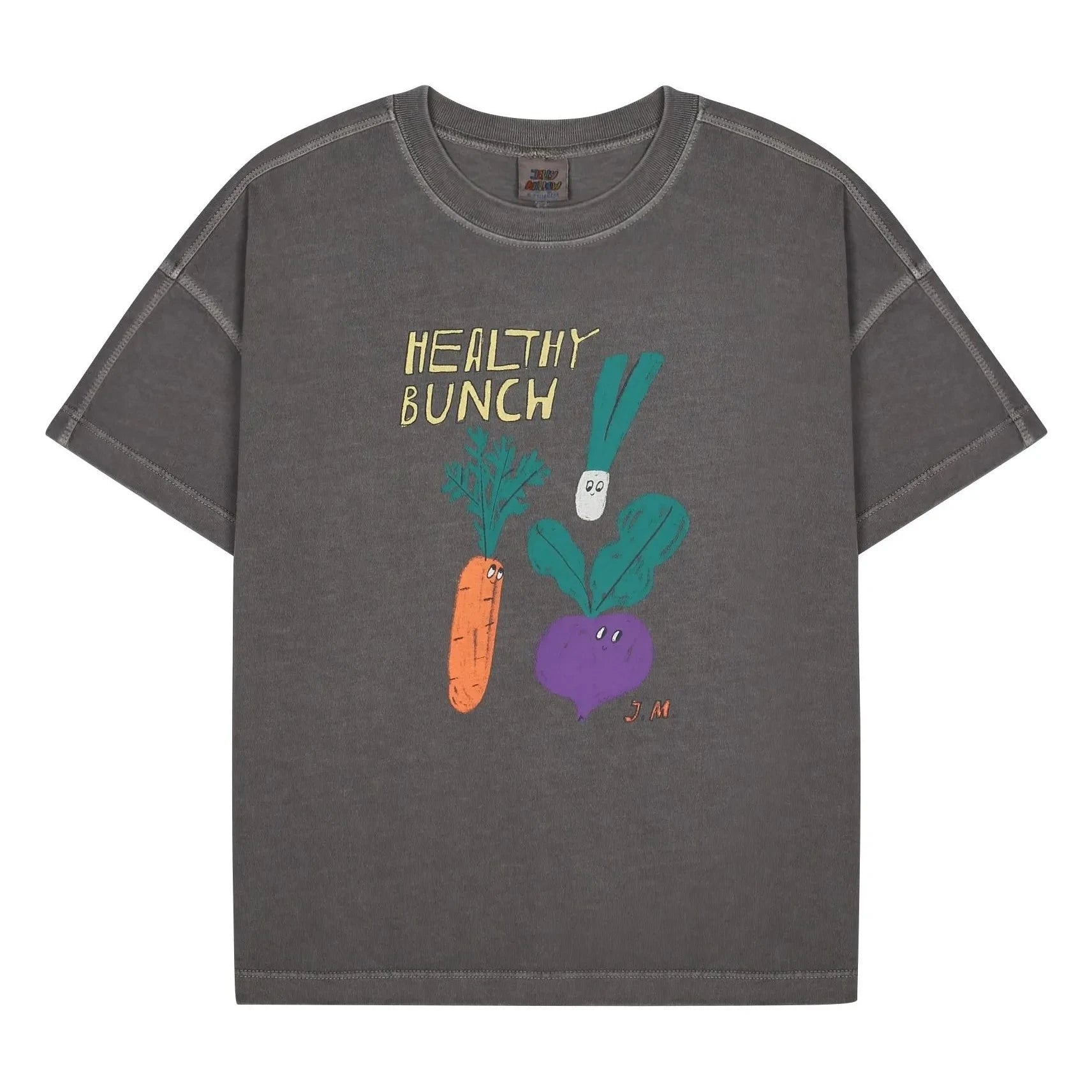 Jelly Mallow - Camiseta Healthy Bunch | Gris carbón