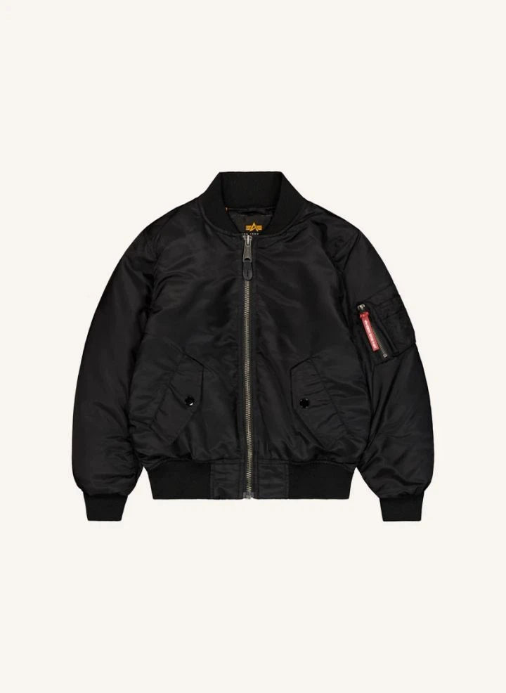 Alpha Indutries - MA-1 Bomber Chaqueta | Negro