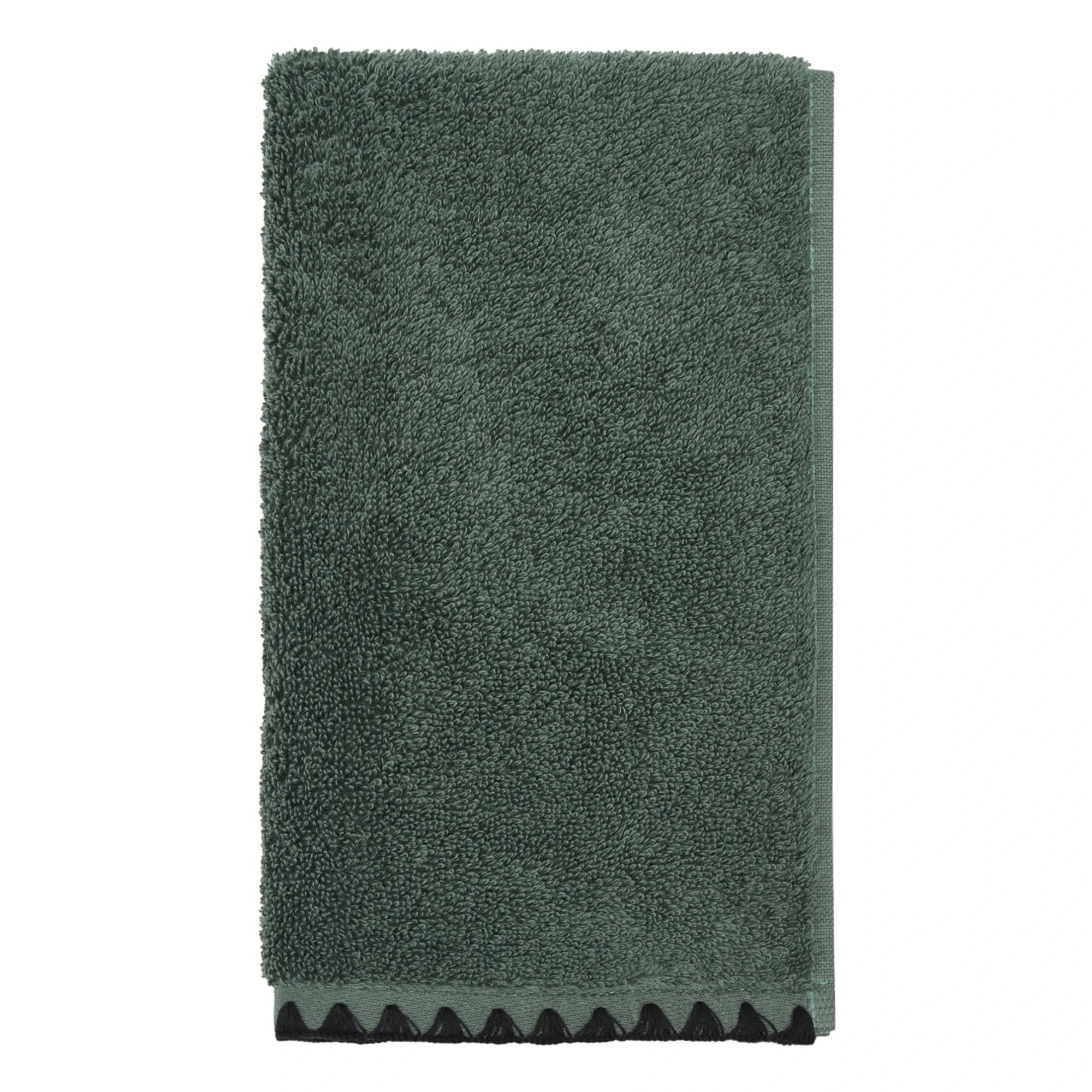 Haomy - Toalla de baño de algodón Issey | Gris azulado