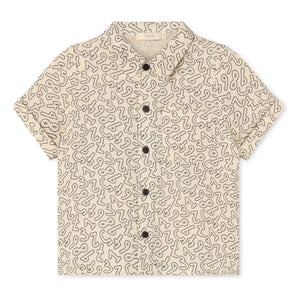 Fliink - Camisa Elmo Numbers | Crudo