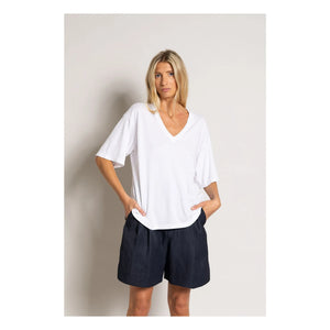 Smallable Mujer - Camiseta Cloud Algodón orgánico | Blanco