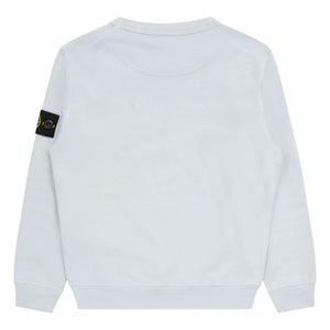 Stone Island - Logotipo de sudadera | Azul Claro