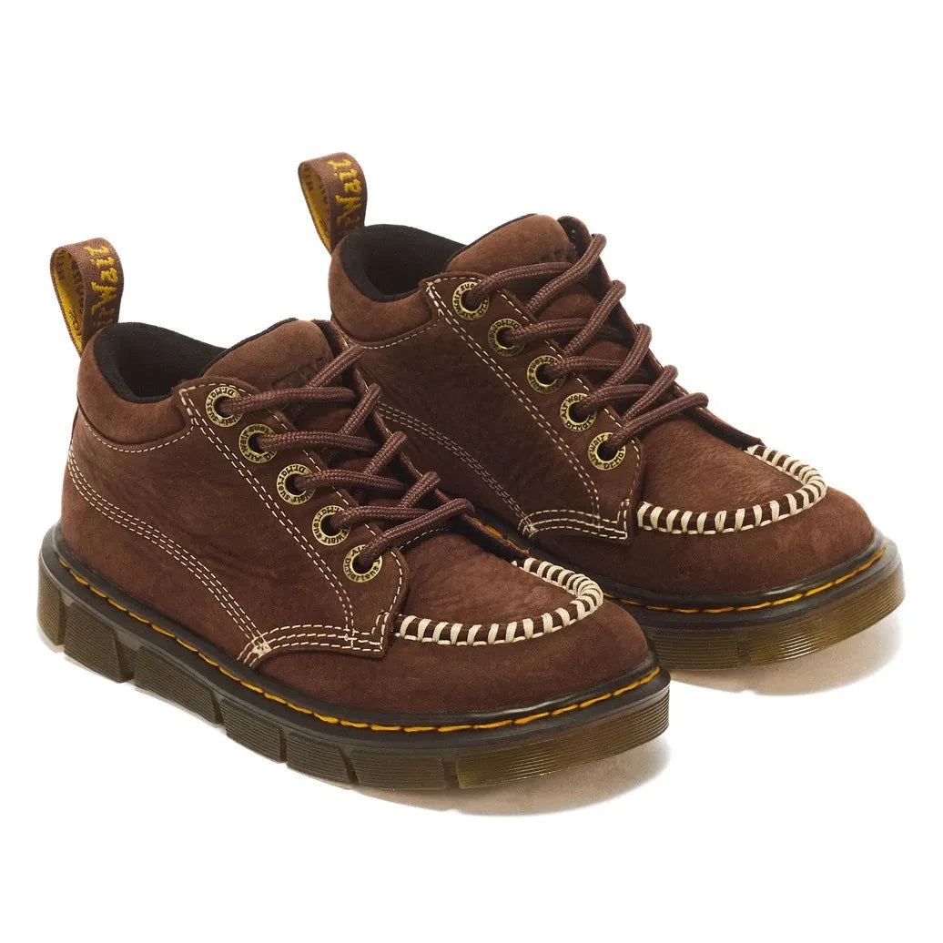 Dr Martens - Raffe J Zapatos desgastados | Marrón