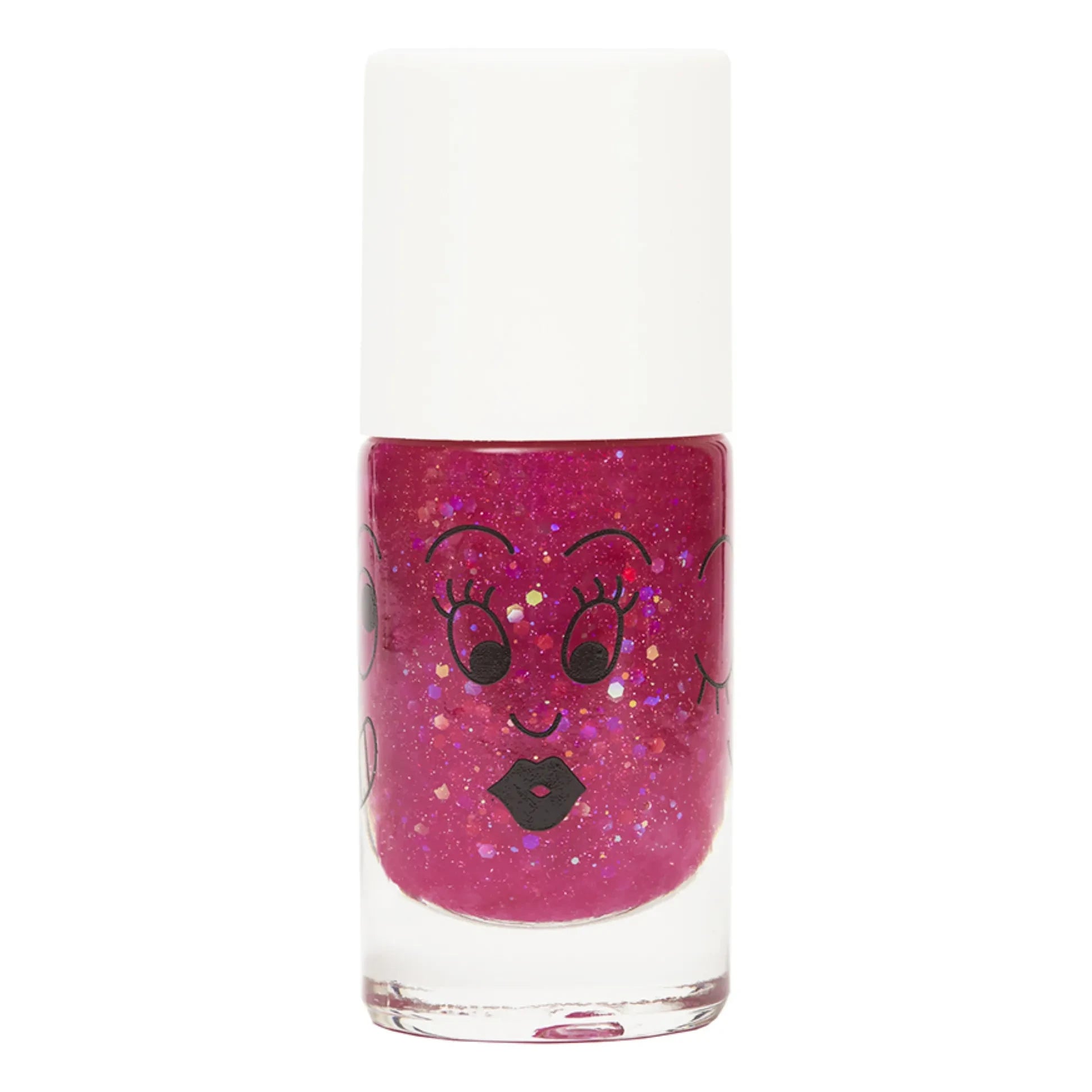 Nailmatic Kids - Esmalte de uñas con purpurina Sheepy - 8 ml | Rosa