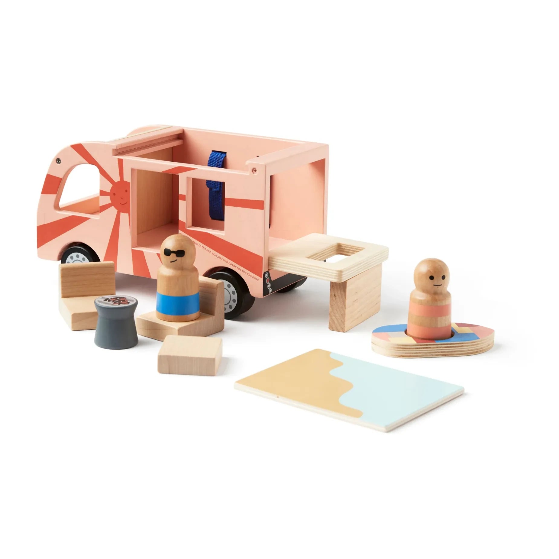 Kid's Concept - Caravana de madera