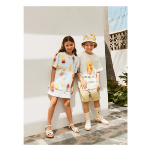 Molo - Camiseta Riley Algodón Orgánico Ice | Blanco