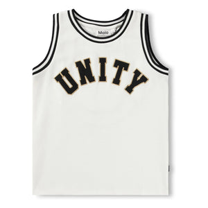 Top de tirantes Molo - Real Unity de algodón orgánico | Blanco