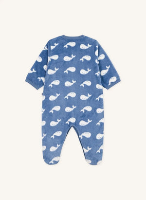 Petit Bateau - Polar Whale Uyku Tulumu | Mavi