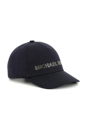 Gorra de visera de algodón para niños Michael Kors